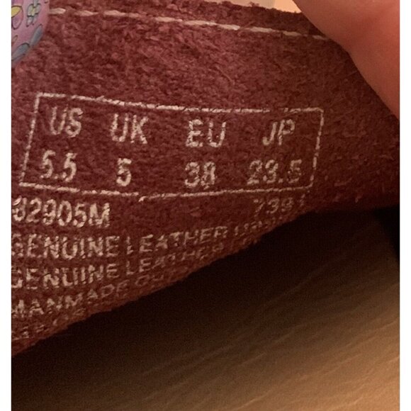 Timberland Leather Boat Shoes Womens Size 5.5 Pink Classic Deck - Picture 2 of 8